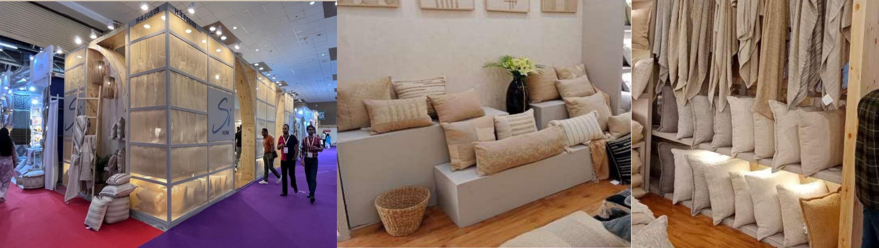 Shivam International stand at a trade fair, 2023